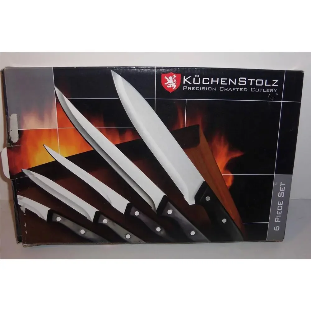Kuchenstolz 6 Piece Cutlery Set Knives NEW NIB -051420